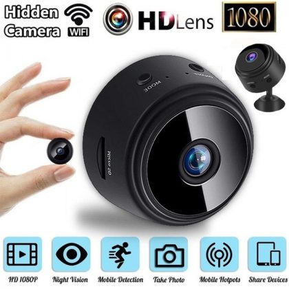 A9 WIFI MINI SPY CAMERA HD 1080P NIGHT VISION CAMERA