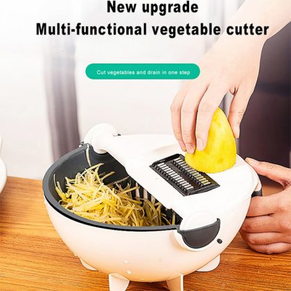 Multifunctional Vegetables Cutter with Drain Basket