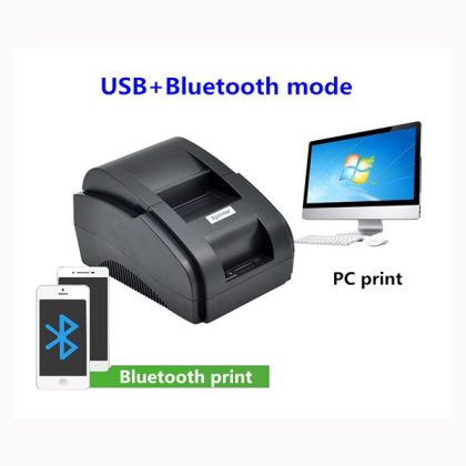xprinter 58ii (USB + Bluetooth) Mini Thermal Receipt POS Printer