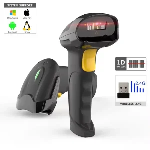 GTCODESTAR X-620H 1D Wireless Barcode Scanner